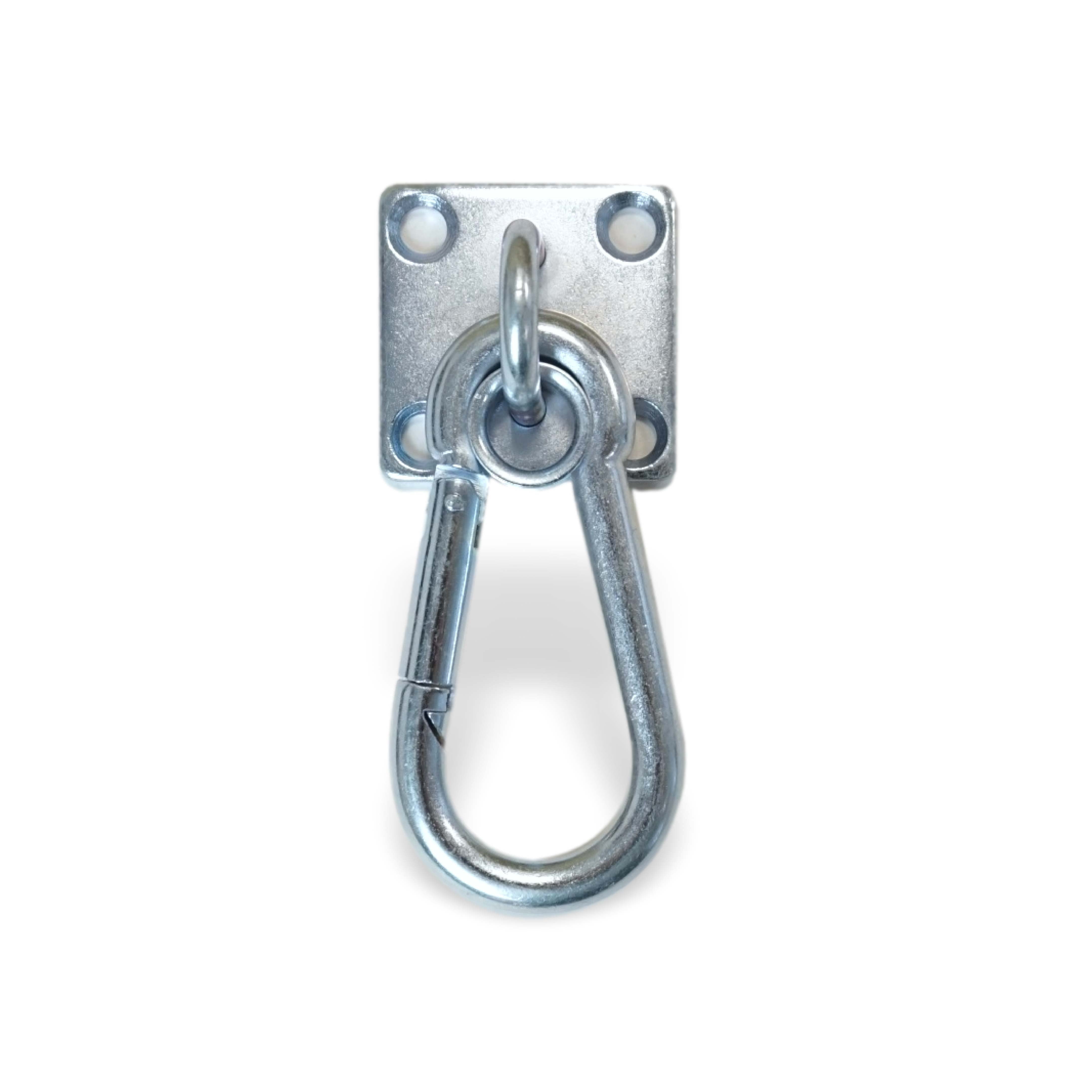 Anbindering mit Karabiner für Pferde, zum Schrauben